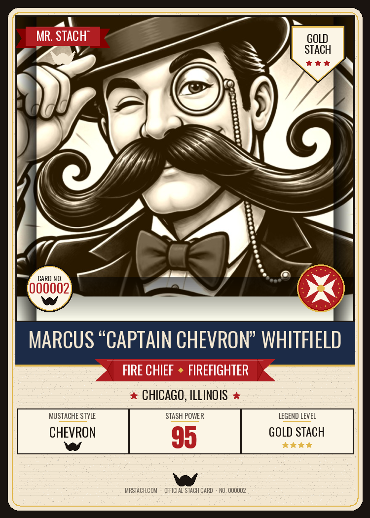 Marcus Whitfield — Mr. Stach Card front