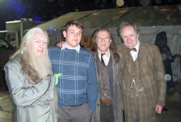 Horace Slughorn's mustache