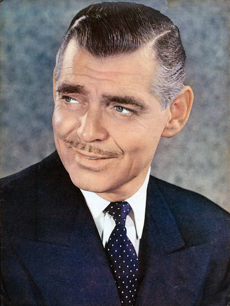 Clark Gable mustache