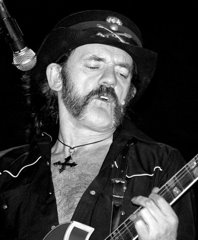Lemmy Kilmister mustache