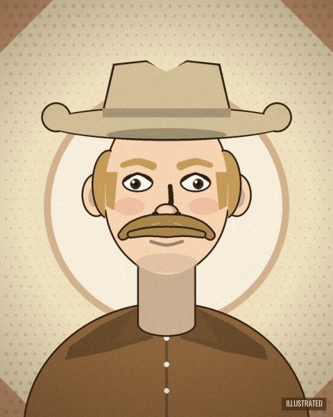 Miguel Ortega's mustache